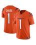 Men’s Cincinnati Bengals Ja’Marr Chase Orange Vapor F.U.S.E. Limited Jersey