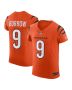 Men’s Cincinnati Bengals Joe Burrow Orange Vapor F.U.S.E. Elite Jersey