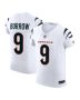 Men’s Cincinnati Bengals Joe Burrow White Vapor F.U.S.E. Elite Jersey