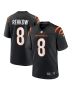 Men’s Cincinnati Bengals Ryan Rehkow Black Game Jersey