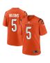 Men’s Cincinnati Bengals Tee Higgins Orange Alternate Game Player Jersey