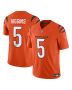 Men’s Cincinnati Bengals Tee Higgins Orange Vapor F.U.S.E. Limited Jersey