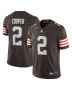 Men’s Cleveland Browns Amari Cooper Brown Vapor Limited Jersey