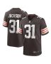 Men’s Cleveland Browns Deon Jackson Brown Game Jersey