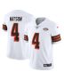 Men’s Cleveland Browns Deshaun Watson White 2021 Alternate Vapor Limited Jersey
