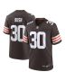 Men’s Cleveland Browns Devin Bush Brown Game Jersey