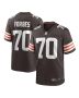 Men’s Cleveland Browns Drew Forbes Brown Team Game Jersey