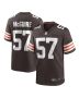 Men’s Cleveland Browns Isaiah McGuire Brown Team Game Jersey