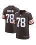 Men’s Cleveland Browns Jack Conklin Brown Team Game Jersey