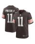 Men’s Cleveland Browns James Proche II Brown Game Jersey