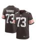 Men’s Cleveland Browns Joe Thomas Brown Retired Player Game Jersey