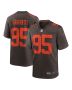 Men’s Cleveland Browns Myles Garrett Brown Alternate Game Jersey