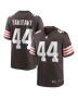 Men’s Cleveland Browns Sione Takitaki Brown Game Jersey