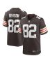 Men’s Cleveland Browns Trinity Benson Brown Team Game Jersey