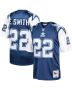 Men’s Dallas Cowboys 1995 Emmitt Smith Mitchell & Ness Navy Throwback Retired Player Jersey