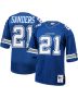 Men’s Dallas Cowboys 1996 Deion Sanders Mitchell & Ness Royal Throwback Retired Player Jersey