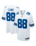 Men’s Dallas Cowboys CeeDee Lamb White Game Team Jersey
