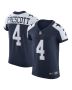 Men’s Dallas Cowboys Dak Prescott Navy Alternate Vapor Elite Player Jersey
