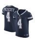 Men’s Dallas Cowboys Dak Prescott Navy Vapor Elite Player Team Jersey