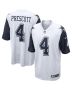 Men’s Dallas Cowboys Dak Prescott White Alternate Game Jersey
