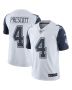 Men’s Dallas Cowboys Dak Prescott White Color Rush Vapor Limited Jersey