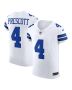 Men’s Dallas Cowboys Dak Prescott White Vapor F.U.S.E. Elite Jersey