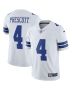 Men’s Dallas Cowboys Dak Prescott White Vapor Limited Player Jersey