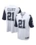 Men’s Dallas Cowboys Ezekiel Elliott White Alternate Game Jersey