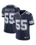 Men’s Dallas Cowboys Leighton Vander Esch Navy Vapor Limited Player Jersey