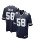 Men’s Dallas Cowboys Mazi Smith Navy Game Jersey