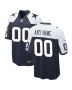Men’s Dallas Cowboys Navy Alternate Custom Game Jersey