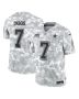 Men’s Dallas Cowboys Trevon Diggs Arctic Camo 2024 Salute to Service Limited Jersey