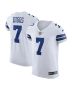 Men’s Dallas Cowboys Trevon Diggs White Vapor Elite Jersey