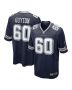 Men’s Dallas Cowboys Tyler Guyton Navy Player Game Jersey