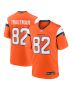 Men’s Denver Broncos Adam Trautman Orange Team Game Jersey