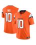 Men’s Denver Broncos Bo Nix Orange Vapor F.U.S.E. Limited Jersey