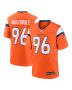 Men’s Denver Broncos Eyioma Uwazurike Orange Team Game Jersey