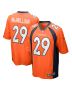 Men’s Denver Broncos JaQuan McMillian Orange Team Game Jersey