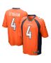 Men’s Denver Broncos Jarrett Stidham Orange Game Player Jersey