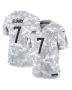 Men’s Denver Broncos John Elway Arctic Camo 2024 Salute to Service Retired Player Limited Jersey