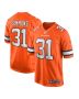 Men’s Denver Broncos Justin Simmons Orange Alternate Game Jersey