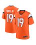 Men’s Denver Broncos Marvin Mims Jr Orange Team Game Jersey