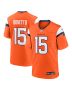 Men’s Denver Broncos Nik Bonitto Orange Team Game Jersey