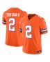 Men’s Denver Broncos Patrick Surtain II Orange Alternate Mile High Collection 1977 Throwback Vapor F.U.S.E. Limited Jersey