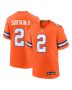 Men’s Denver Broncos Patrick Surtain II Orange Mile High Collection 1977 Throwback Player Game Jersey