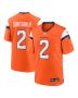 Men’s Denver Broncos Patrick Surtain II Orange Mile High Collection Game Jersey