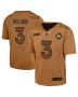 Men’s Denver Broncos Russell Wilson Brown Salute To Service Limited Jersey