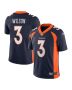 Men’s Denver Broncos Russell Wilson Navy Alternate Vapor Limited Jersey