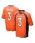 Men’s Denver Broncos Russell Wilson Orange Game Jersey