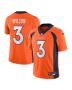 Men’s Denver Broncos Russell Wilson Orange Vapor Untouchable Limited Jersey